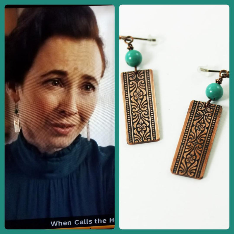 Florence Earrings As seen on When Calls the Heart